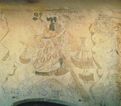 San Cristóbal, c.1440 de English School
